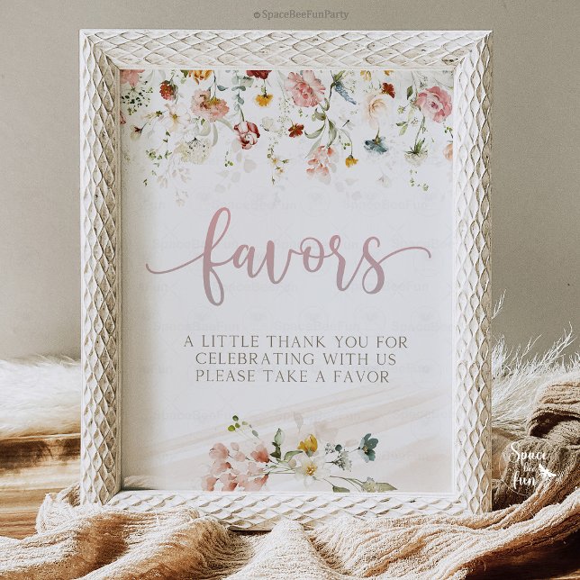 Baby in bloom baby shower favors sockelschild (favors sign,baby in bloom, books and gifts sign, baby shower sign, floral baby shower, printable bab)