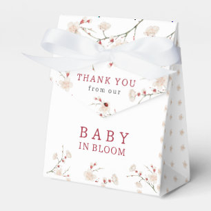 Baby in Bloom Baby Shower Geschenkbox Geschenkschachtel