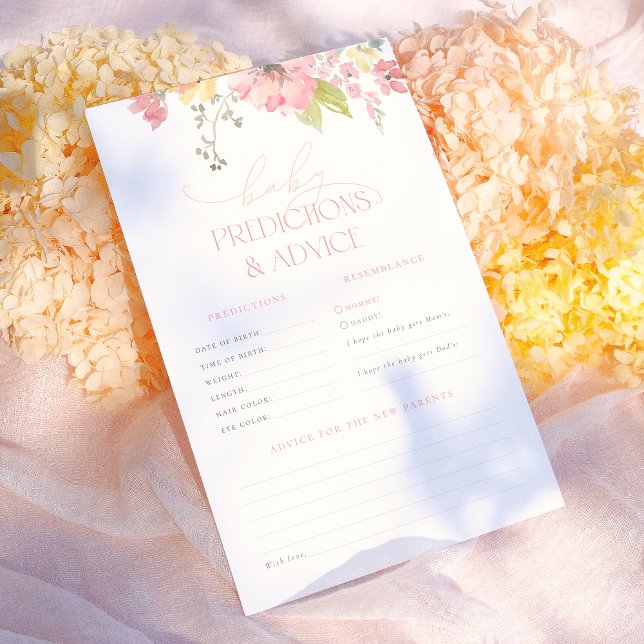 Baby in Bloom Baby Shower Vorhersage & Advice Game (Von Creator hochgeladen)