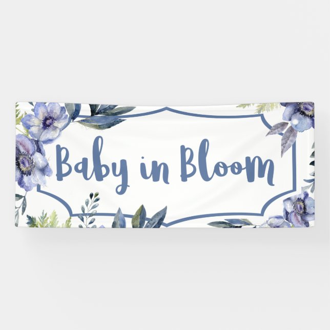 Baby in Bloom Banner (Horizontal)