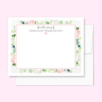 Baby in Bloom Blush Pink Roses New Baby Girl