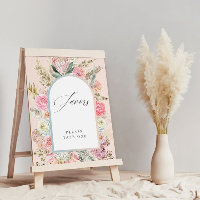 Baby in Bloom Bohemisch Floral Baby Dusche Gefalle Poster (Von Creator hochgeladen)