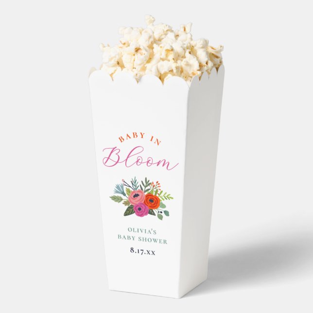 Baby in Bloom Bright Floral Baby Dusche Geschenkschachtel (Geplatzt)