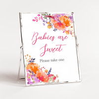 Baby in Bloom Bright Florals Babies sind süß