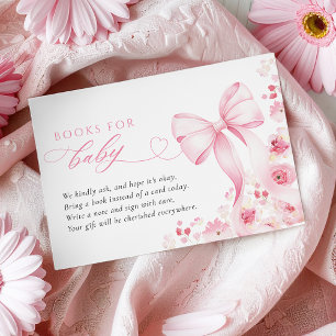 Baby in Bloom Coquette Bücher für Baby Karte