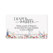 Baby in Bloom Diaper Raffekarte