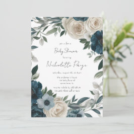 Baby in Bloom: Eine Gartendusche inspiriert Einladung