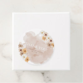 Baby in Bloom Favor Tag Geschenkanhänger