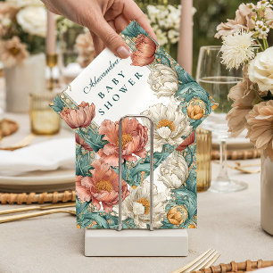 Baby in Bloom Florale Babyparty Serviette