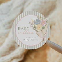 Baby in Bloom Florale Mädchen-Baby-Party