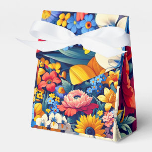 Baby in Bloom Florale Weinrebe Baby Shower Geschenkschachtel