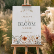 Baby in Bloom Fresh Blume Kinderdusche Willkommen