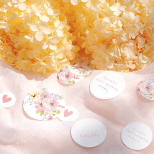 Baby in Bloom Frühlingsblumen Herz Mädchen Baby-Pa Konfetti