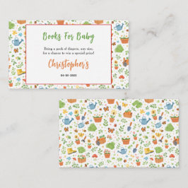 Baby in Bloom Garden Baby Shower | Cute Floral Begleitkarte