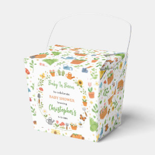 Baby in Bloom Garden Baby Shower Süße Blumen Geschenkschachtel