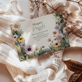 Baby in Bloom Garden Diapper Raffle Begleitkarte