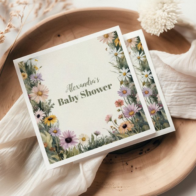 Baby in Bloom Garden Serviette (Von Creator hochgeladen)