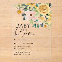 Baby in Bloom Gelbe Blumen