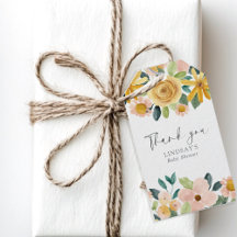 Baby in Bloom Gelbe Blumengeschenk zur Dankesgabe
