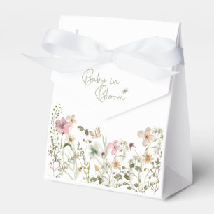Baby in Bloom Girl Baby Shower Geschenkschachtel