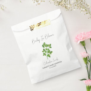 Baby in Bloom l Cilantro Seeds Kinderdusche Geschenktütchen