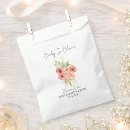 Baby in Bloom l Zinnia Samen Baby Dusche Geschenktütchen