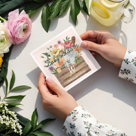 Baby in Bloom Niedliche Blumenkiste Kinderdusche Serviette