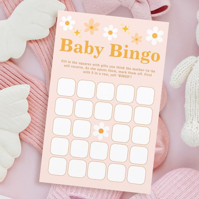 Baby in Bloom Spring Baby Dusche Bingo Spiel (Von Creator hochgeladen)