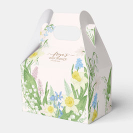 Baby in Bloom Spring Easter Baby Dusche Geschenkschachtel