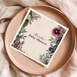 Baby in Bloom Spring Wildblume Serviette