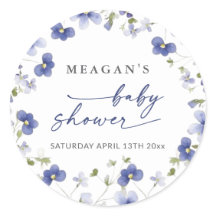 Baby in Bloom Spring Wildblumen Kinderdusche