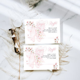 Baby in Bloom Wild Blume Bow Spring Baby Dusche Begleitkarte