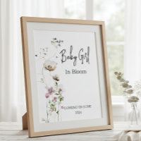 Baby in Bloom Wild Blume Shower Girl