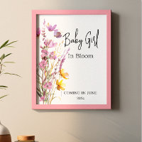 Baby in Bloom Wild Blume Shower