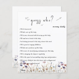 Baby in Bloom Wildblume Baby Showroom Flyer