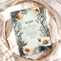 Baby in Bloom Wildblume Babydusche