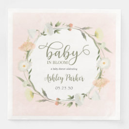 Baby in Bloom Wildblume Kinderdusche Serviette