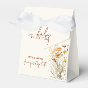 Baby in Bloom Wildflower-Baby-Party Geschenkschachtel