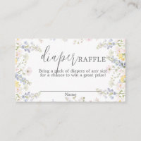 Baby in Bloom Windel-Raffle