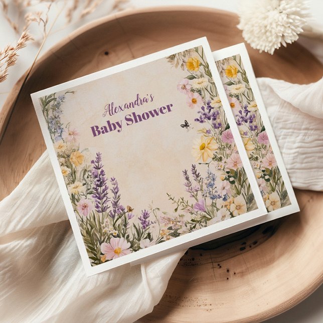 Baby in Bloush Blush Spring Bloral Baby Dusche Serviette (Von Creator hochgeladen)