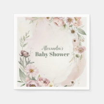 Baby in Bloush Blush Spring Bloral Baby Dusche