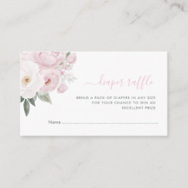 Baby in blühender Babydusche Windpreisraffinierin Begleitkarte