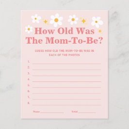 Baby in Blüte Wie alt war die Mutter, um zu spiele