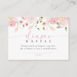 Baby in blutrosa Duschdusche Windelwanne Begleitkarte