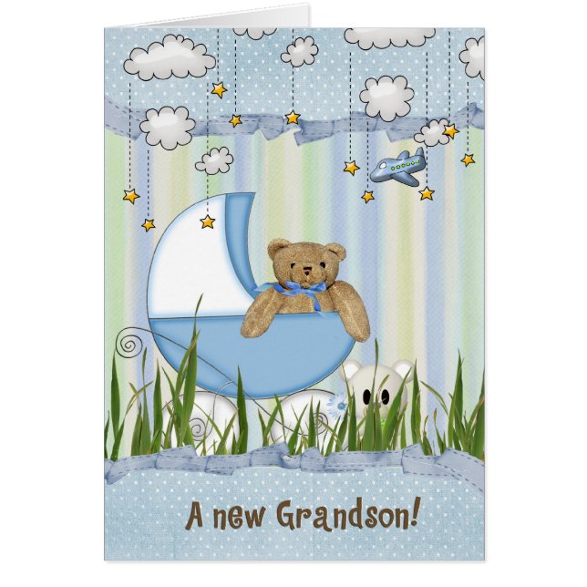 Baby in Buggy für New Grandson (Vorne)