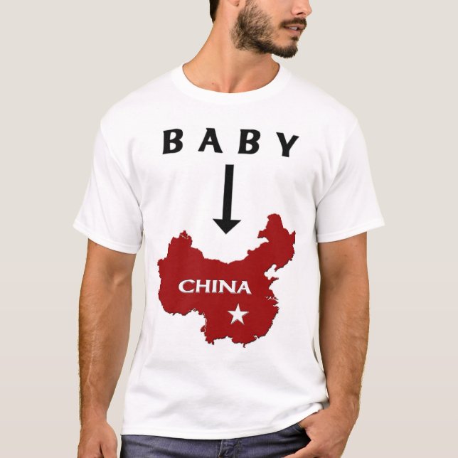 Baby in der China T-Shirt (Vorderseite)