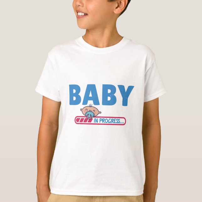 Baby in progress T-Shirt (Vorderseite)