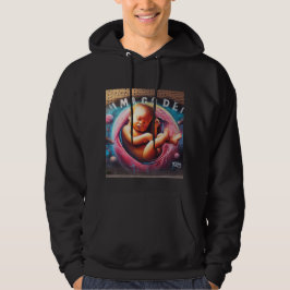 Baby in Womb, Imago Dei, Bild Gottes, Graffiti Hoodie