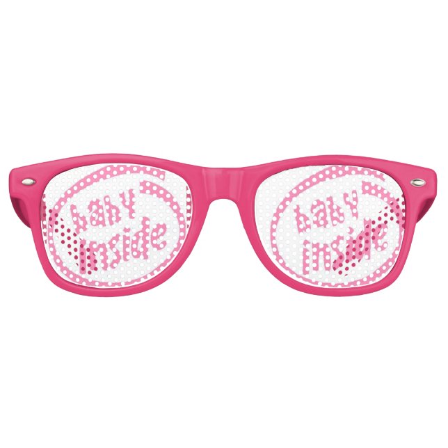 Baby Inside Glasses Sonnenbrille (Vorderseite)