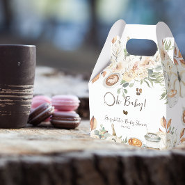 Baby is Brewing | Autumn Coffee Baby Shower Geschenkschachtel